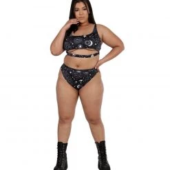 Dippin Daisies Celestial High Cut Bottoms