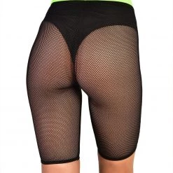 Cherry Mellow, Inc. Feisty Fishnet Biker Shorts Bottoms