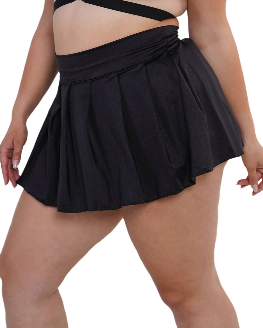 Body Language Clothing See U After Class Pleated Mini Skirt