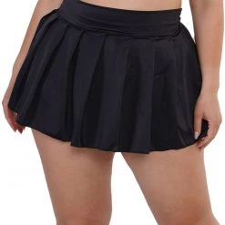 Body Language Clothing See U After Class Pleated Mini Skirt