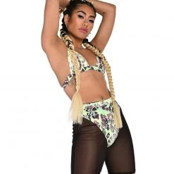 Dippin Daisies Bottoms Vivacious Venom High Waist Booty Shorts