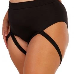 Day G Badd Girl High Waisted Harness Booty Shorts