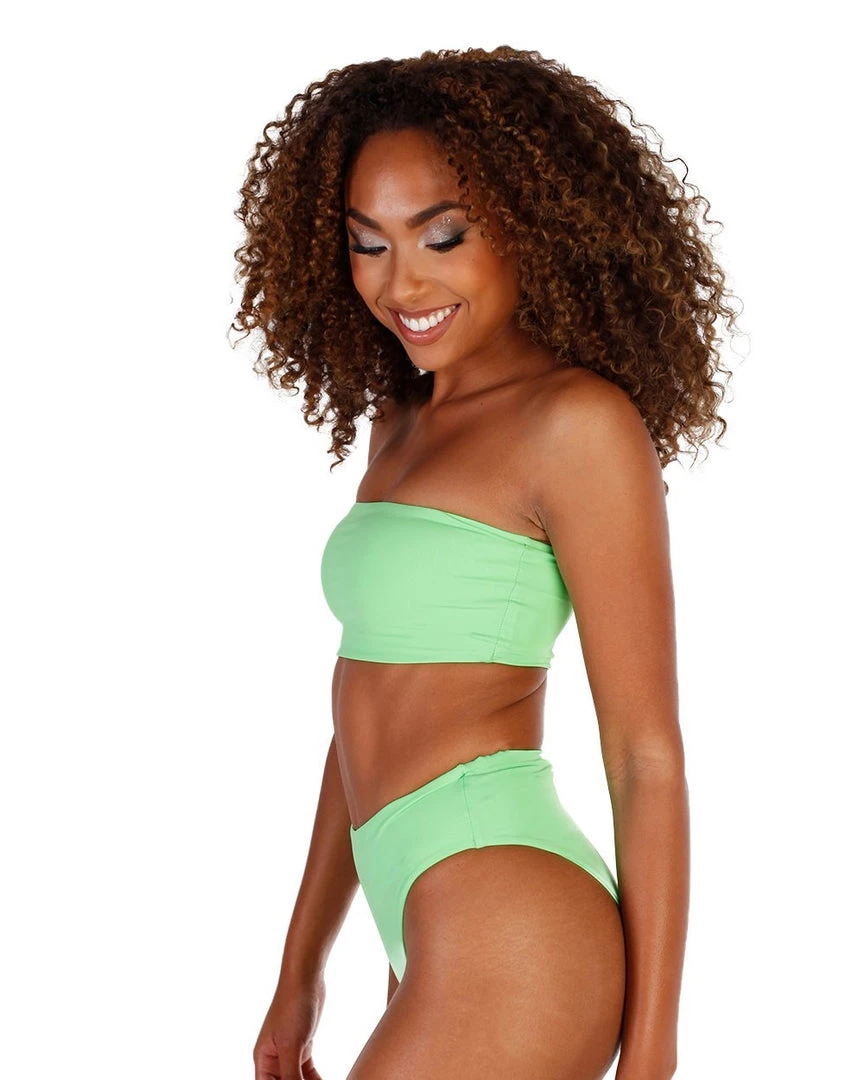 Hot & Delicious Black Bead Neon Lightz Tube Top Set