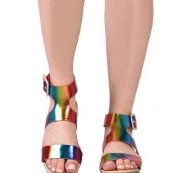 J.P. Original Corp Rainbow Day Holographic Sandals Shoes