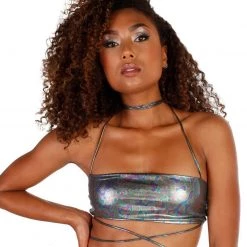 Day G Tops Astro Acid Crop Top