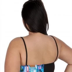 Day G Electric City Spliced Cropped Cami