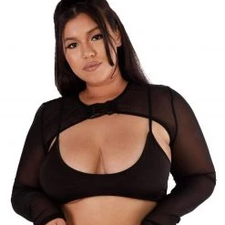 OhYes Clothing Girl Code Ultra Cropped Long Sleeve