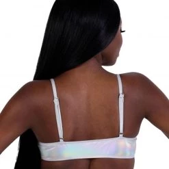 Dippin Daisies Holo Heaven Wrap Around Crop Top