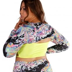 Day G Liquid Tripp Ultra Crop Long Sleeve