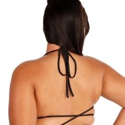 Day G Tops Liquid Tripp Splice Wrap Around Bikini Top