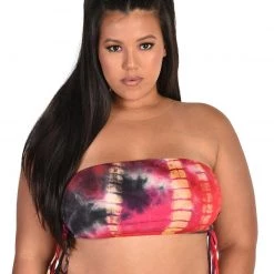 Shop 17 Tops New Vision Tie Dye Tube Top