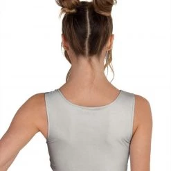 OhYes Tops Reflective Illusions Underboob Crop Top