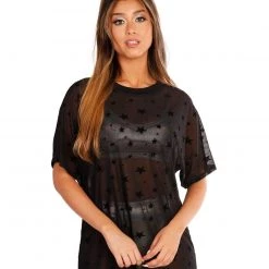 OhYes Star Lover Oversized T-Shirt Tops