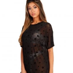 OhYes Star Lover Oversized T-Shirt Tops