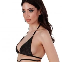 Stinnys Static Waves Reflective Bikini Top Clothing