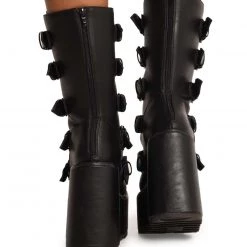 YRU Dune X Blackout Platform Shoes New Arrivals