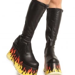 Shoes YRU Zen Flam Platform Boots