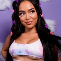 Dippin Daisies Cotton Kandi Clouds Underboob Top
