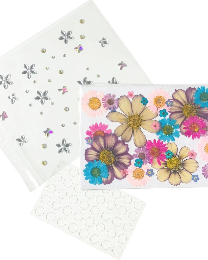 Lunautics Layered Floral & Face Jewel Mix Pack Set Accessories