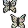 Pastease Holo Silver Butterfly Accessories
