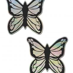 Pastease Holo Silver Butterfly Accessories